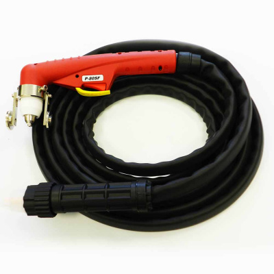 Плазменный резак Р-80 для ручной резки, длина кабеля 9 м, разъем подключения центр. адаптер